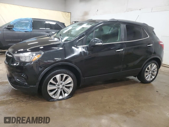 2019 Buick Encore Preferred with VIN KL4CJESB5KB707764, listed as a Copart auction lot 46578285 with 57,265 mi miles and Clean Title. Bid and sale history available at carsss.com. Image 1.