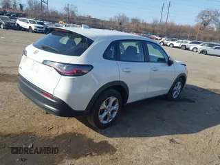 2024 Honda HR-V LX with VIN 3CZRZ2H36RM725419, listed as a IAAI auction lot 41770936 with 26,608 mi miles and . Bid and sale history available at DreamBid. Image 4.