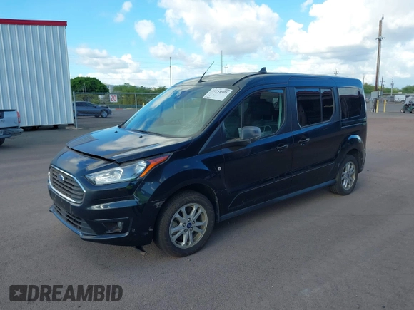 2021 Ford Transit Connect XLT with VIN NM0GS9F27M1500434, listed as a IAAI auction lot 39234991 with 25,883 mi miles and . Bid and sale history available at DreamBid. Image 18.