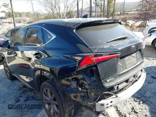 2018 Lexus NX with VIN JTJYARBZ1J2095980, listed as a IAAI auction lot 41638008 with 117,354 mi miles. Bid and sale history available at carsss.com. Image 3.