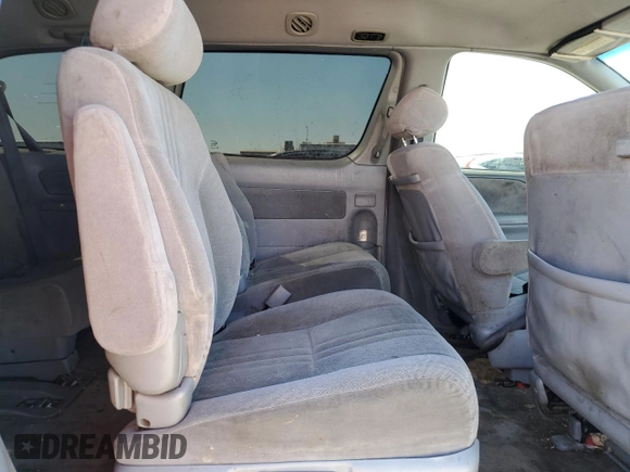 2002 Toyota Sienna LE with VIN 4T3ZF13CX2U458385, listed as a Copart auction lot 69523254 with 187,836 mi miles and Salvage Title. Bid and sale history available at carsss.com. Image 11.