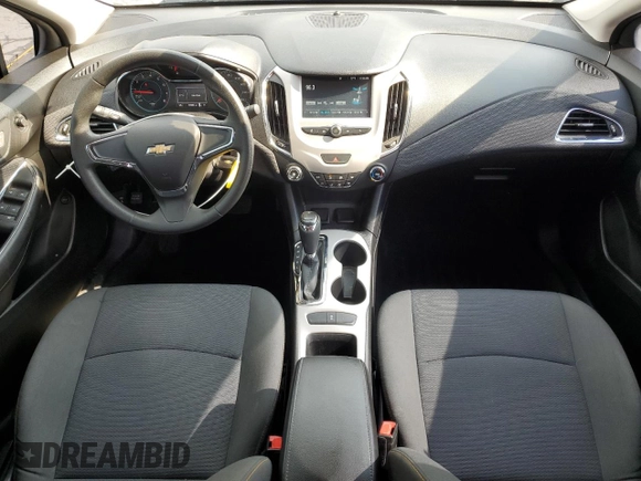 2018 Chevrolet Cruze LS with VIN 1G1BC5SM6J7106032, listed as a Copart auction lot 54736655 with 107,685 mi miles and Salvage Title. Bid and sale history available at DreamBid. Image 8.