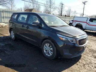 2016 Kia Sedona L with VIN KNDMA5C14G6111609, listed as a Copart auction lot 47025785 with 124,701 mi miles and Clean Title. Bid and sale history available at DreamBid. Image 4.