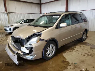 2005 Toyota Sienna XLE with VIN 5TDBA22CX5S038090, listed as a Copart auction lot 60233945 with 164,816 mi miles and Salvage title. Bid and sale history available at DreamBid. Image 1.