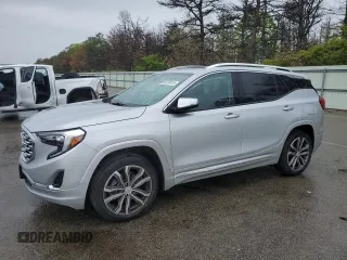 2020 GMC Terrain Denali with VIN 3GKALXEX4LL221722, listed as a Copart auction lot 56783615 with 50,708 mi miles and Salvage title. Bid and sale history available at DreamBid. Image 1.