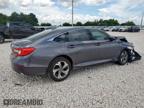 2019 Honda Accord EX-L with VIN 1HGCV2F59KA024048, listed as a Copart auction lot 62312285 with 63,510 mi miles and Salvage title. Bid and sale history available at DreamBid. Image 3.