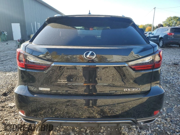 2022 Lexus RX 350 F Sport z VIN 2T2SZMDA3NC368626, wystawiony jako Copart lot #76358904 z przebiegiem Nie podano mil oraz Szkoda całkowita • Salvage title. Historia ofert i sprzedaży dostępna na DreamBid. Obrazek 6.