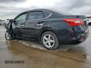 2017 Nissan Sentra S with VIN 3N1AB7AP4HY361416, listed as a Copart auction lot 54874445 with 91,868 mi miles and Salvage Title. Bid and sale history available at DreamBid. Image 2.