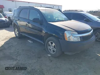 2005 Chevrolet Equinox LS with VIN 2CNDL23F556020503, listed as a IAAI auction lot 41490182 with 1 mi miles. Bid and sale history available at carsss.com. Image 1.