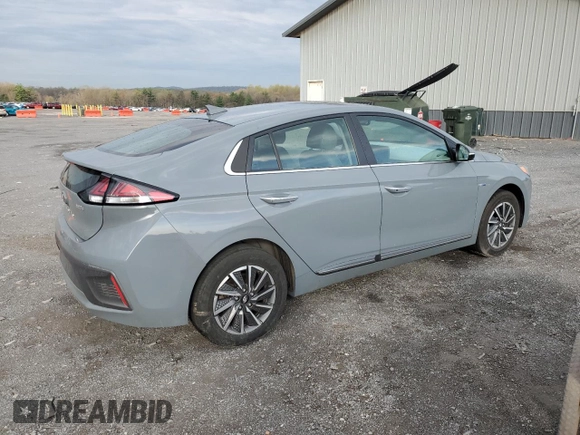 2020 Hyundai Ioniq Limited with VIN KMHC85LJ3LU073072, listed as a Copart auction lot 52831165 with 44,364 mi miles and Salvage title. Bid and sale history available at DreamBid. Image 3.