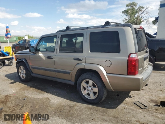 2006 Jeep Commander with VIN 1J8HG48K06C319278, listed as a Copart auction lot 60560225 with 122,920 mi miles and Salvage title. Bid and sale history available at DreamBid. Image 2.