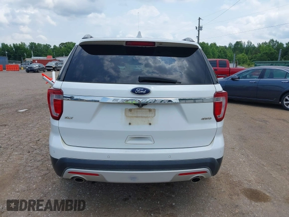 2017 Ford Explorer XLT with VIN 1FM5K8D88HGC80165, listed as a IAAI auction lot 42178307 with 234,035 mi miles and . Bid and sale history available at DreamBid. Image 16.