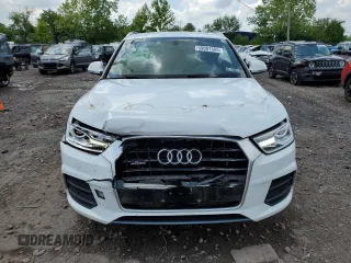 2017 Audi Q3 Premium with VIN WA1ECCFS3HR011650, listed as a Copart auction lot 59007505 with 67,728 mi miles and Salvage title. Bid and sale history available at DreamBid. Image 5.