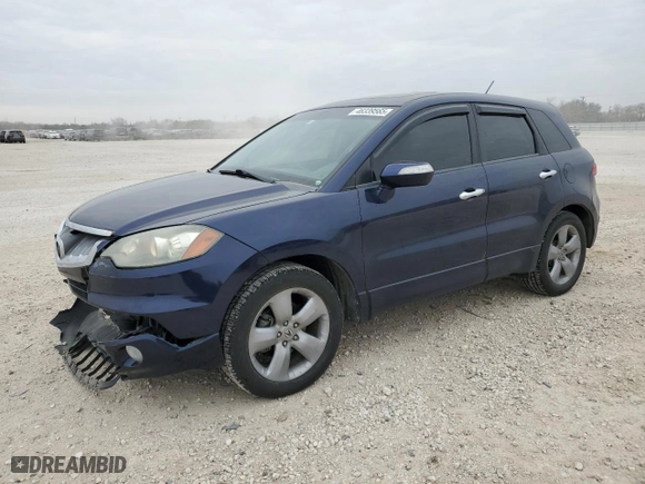 2009 Acura RDX Tech Pkg with VIN 5J8TB18519A004144, listed as a Copart auction lot 46339565 with 116,054 mi miles and Salvage Title. Bid and sale history available at carsss.com. Image 1.