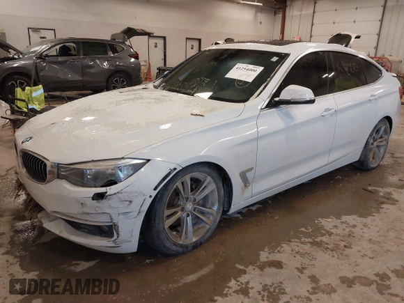 2016 BMW 3 Series GT 328i xDrive with VIN WBA8Z5C54GG500965, listed as a IAAI auction lot 41254000 with 115,672 mi miles. Bid and sale history available at carsss.com. Image 17.