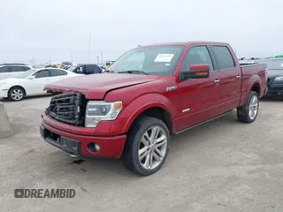 2013 Ford F-150 XL with VIN 1FTFW1ET5DFC27012, listed as a IAAI auction lot 40783158 with 106,221 mi miles. Bid and sale history available at carsss.com. Image 2.