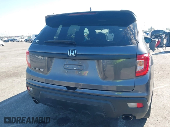 2019 Honda Passport EX-L with VIN 5FNYF7H58KB006501, listed as a IAAI auction lot 41752416 with 60,820 mi miles and . Bid and sale history available at carsss.com. Image 16.
