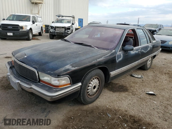 1992 Buick Roadmaster Ltd with VIN 1G4BT5376NR466262, listed as a Copart auction lot 75079004 with 160,992 mi miles and Clean Title. Bid and sale history available at DreamBid. Image 1.