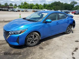 2024 Nissan Sentra SV с VIN 3N1AB8CV3RY272567, выставлен на аукционе Copart как лот 56155265 с пробегом 16 260 миль миль и Списание • Salvage title. История ставок и продаж доступна на DreamBid. Изображение 1.