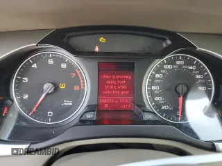 2010 Audi A4 2.0T Premium with VIN WAUAFAFL0AN024598, listed as a Copart auction lot 45103005 with 108,034 mi miles and Salvage Title. Bid and sale history available at carsss.com. Image 9.