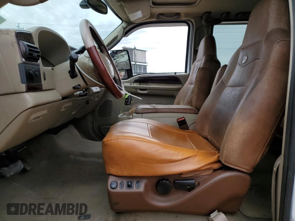 2005 Ford F-350 XL с VIN 1FTWW31P05ED19270, выставлен на аукционе Copart как лот 45970835 с пробегом 195 546 миль миль и Списание • Salvage title. История ставок и продаж доступна на DreamBid. Изображение 7.