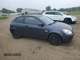 2009 Hyundai Accent GS z VIN KMHCM36C29U127841, wystawiony jako Copart lot #59858535 z przebiegiem 129 778 mil mil oraz Szkoda całkowita • Salvage title. Historia ofert i sprzedaży dostępna na DreamBid. Obrazek 4.