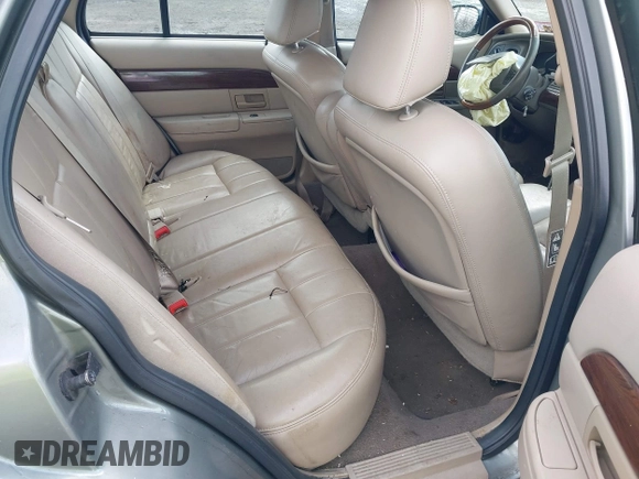 2003 Mercury Grand Marquis LS Premium with VIN 2MEFM75WX3X634344, listed as a IAAI auction lot 41888397 with 129,651 mi miles and . Bid and sale history available at DreamBid. Image 8.