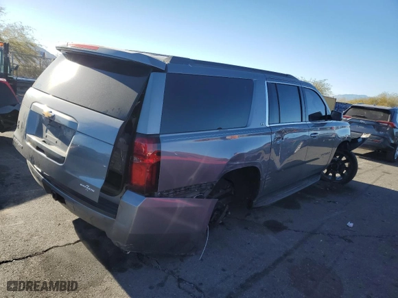 2020 Chevrolet Suburban LT with VIN 1GNSCHKCXLR134835, listed as a Copart auction lot 87219144 with NaN miles and Salvage Title. Bid and sale history available at carsss.com. Image 3.