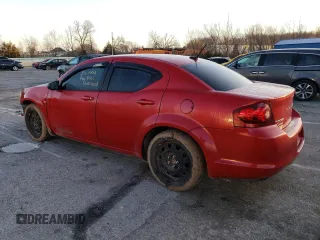 2014 Dodge Avenger SE with VIN 1C3CDZAB5EN111129, listed as a Copart auction lot 48968485 with 157,243 mi miles and Salvage Title. Bid and sale history available at carsss.com. Image 2.