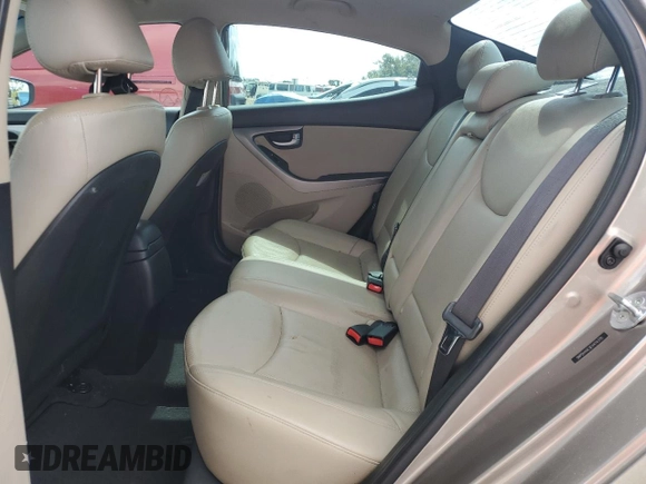 2014 Hyundai Elantra SE with VIN 5NPDH4AE3EH474370, listed as a Copart auction lot 62988025 with 87,653 mi miles and Salvage title. Bid and sale history available at DreamBid. Image 10.
