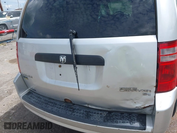 2009 Dodge Grand Caravan SE z VIN 1D8HN44E09B516847, wystawiony jako IAAI lot #42222476 z przebiegiem 190 090 mil mil oraz . Historia ofert i sprzedaży dostępna na DreamBid. Obrazek 6.