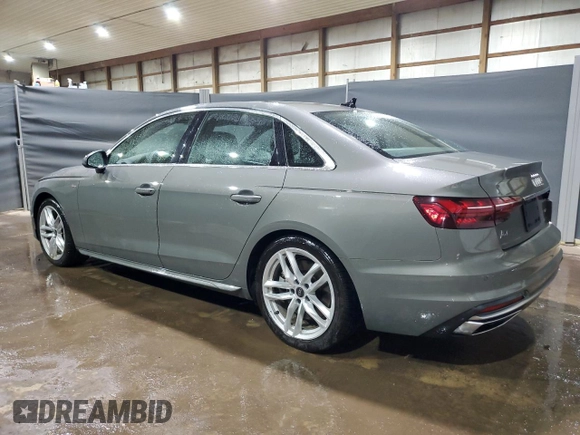 2023 Audi A4 S line Premium Plus with VIN WAUEAAF43PN020319, listed as a Copart auction lot 54389645 with 36,942 mi miles and Clean Title. Bid and sale history available at DreamBid. Image 2.
