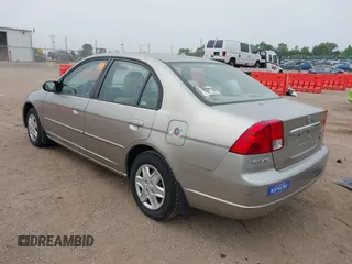 2003 Honda Civic LX z VIN 1HGES16583L030280, wystawiony jako IAAI lot #42515533 z przebiegiem Nie podano mil oraz . Historia ofert i sprzedaży dostępna na DreamBid. Obrazek 3.
