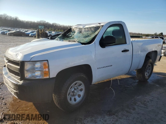 2008 Chevrolet Silverado 1500 Work Truck with VIN 1GCEK14C18Z218563, listed as a Copart auction lot 47167425 with 180,563 mi miles and Salvage Title. Bid and sale history available at carsss.com. Image 1.