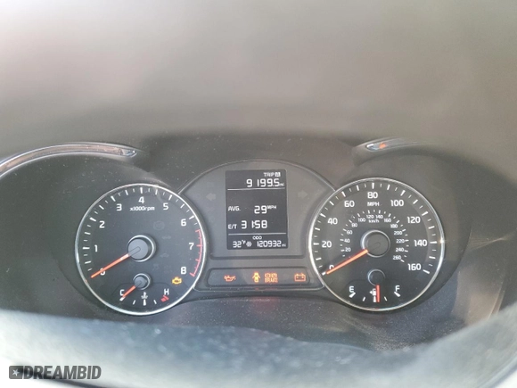 2017 Kia Forte LX with VIN 3KPFK4A74HE031083, listed as a Copart auction lot 42354775 with 120,932 mi miles and Salvage Title. Bid and sale history available at carsss.com. Image 9.