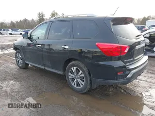 2017 Nissan Pathfinder SV with VIN 5N1DR2MM9HC633277, listed as a IAAI auction lot 41697958 with 51,891 mi miles. Bid and sale history available at carsss.com. Image 3.
