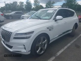 2024 Genesis GV80 with VIN KMUHCESC0RU173549, listed as a IAAI auction lot 42333368 with 7,526 mi miles and . Bid and sale history available at DreamBid. Image 17.