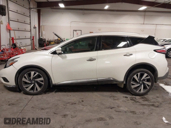 2017 Nissan Murano SL with VIN 5N1AZ2MH0HN151436, listed as a IAAI auction lot 41611214 with 127,500 mi miles and . Bid and sale history available at carsss.com. Image 15.