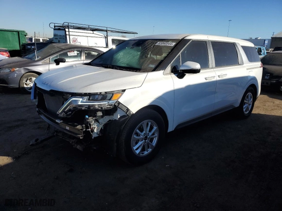 2022 Kia Carnival LX with VIN KNDNB4H33N6161517, listed as a Copart auction lot 83068544 with 21,874 mi miles and Salvage Title. Bid and sale history available at carsss.com. Image 1.