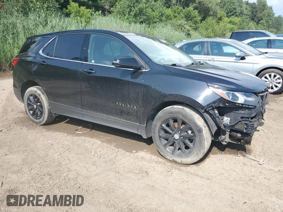 2018 Chevrolet Equinox LT with VIN 2GNAXJEV2J6147480, listed as a Copart auction lot 64968044 with 114,518 mi miles and Salvage Title. Bid and sale history available at DreamBid. Image 4.