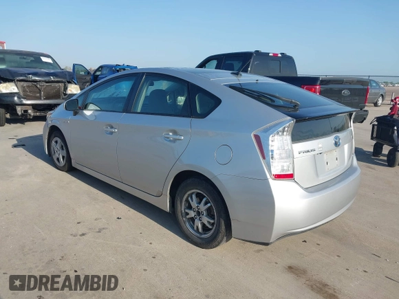 2010 Toyota Prius II with VIN JTDKN3DU2A0183041, listed as a IAAI auction lot 42023373 with 204,235 mi miles. Bid and sale history available at carsss.com. Image 3.