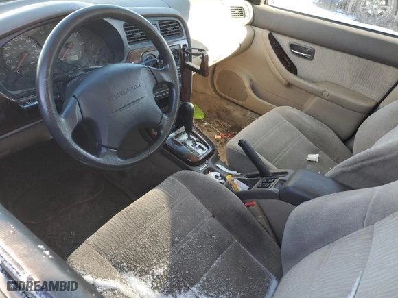 2001 Subaru Legacy Wagon Outback w/RL Equip with VIN 4S3BH675117650678, listed as a Copart auction lot 84107504 with 0 mi miles and Salvage Title. Bid and sale history available at carsss.com. Image 8.