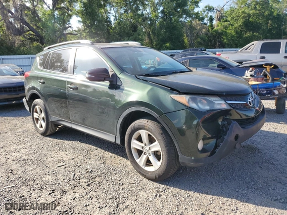 2013 Toyota RAV4 XLE with VIN 2T3WFREV0DW066891, listed as a Copart auction lot 51967415 with 143,510 mi miles and Salvage Title. Bid and sale history available at carsss.com. Image 4.
