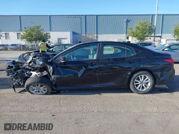 2025 Toyota Camry LE with VIN 4T1DAACKXSU576221, listed as a IAAI auction lot 41548642 with Not Provided miles and . Bid and sale history available at DreamBid. Image 14.