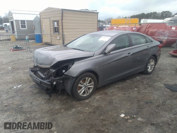 2013 Hyundai Sonata GLS with VIN 5NPEB4AC8DH533884, listed as a IAAI auction lot 41529721 with 128,560 mi miles and . Bid and sale history available at carsss.com. Image 2.