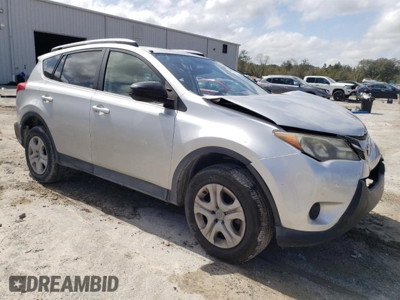 2013 Toyota RAV4 LE with VIN JTMZFREV0DD021377, listed as a Copart auction lot 48561805 with 113,352 mi miles and Salvage Title. Bid and sale history available at DreamBid. Image 4.