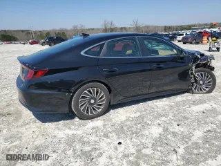 2023 Hyundai Sonata Hybrid Limited with VIN KMHL54JJ8PA063974, listed as a Copart auction lot 48866845 with 42,419 mi miles and Salvage Title. Bid and sale history available at carsss.com. Image 3.