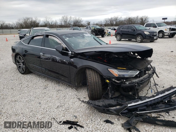 2019 Audi A7 Prestige with VIN WAUV2AF23KN039084, listed as a Copart auction lot 43108104 with 0 mi miles. Bid and sale history available at carsss.com. Image 4.