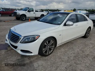 2017 Mercedes-Benz S 550e with VIN WDDUG6DB2HA316894, listed as a Copart auction lot 85319614 with 97,561 mi miles and Salvage Title. Bid and sale history available at DreamBid. Image 1.