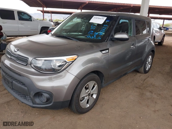 2017 Kia Soul with VIN KNDJN2A22H7497623, listed as a IAAI auction lot 41898439 with 105,719 mi miles. Bid and sale history available at carsss.com. Image 17.